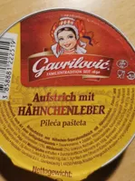 Aufstrich mit Hähnchenleber