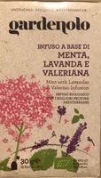 Infuso a base di menta, lavanda e valeriana