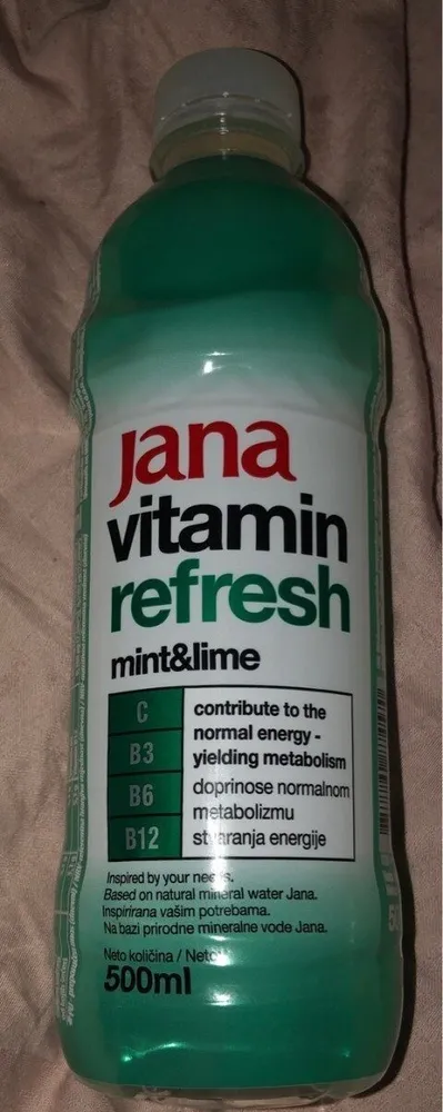 Jana vitamin refresh mint & lime