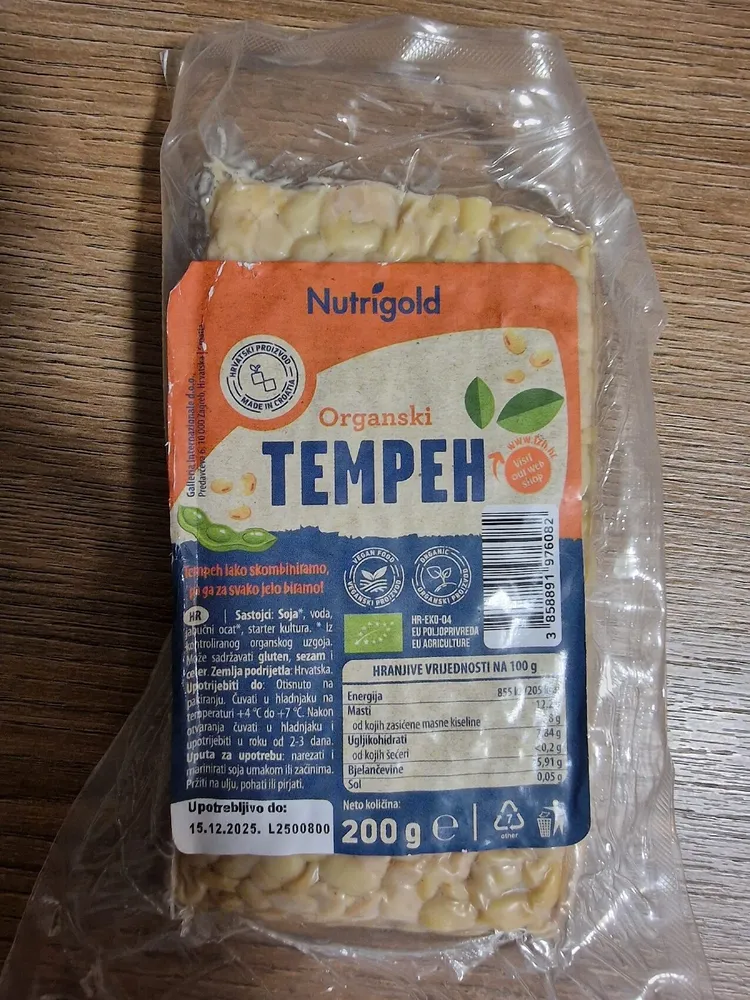 organski tempeh