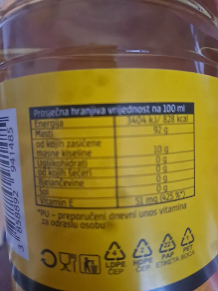 Sunflower oil