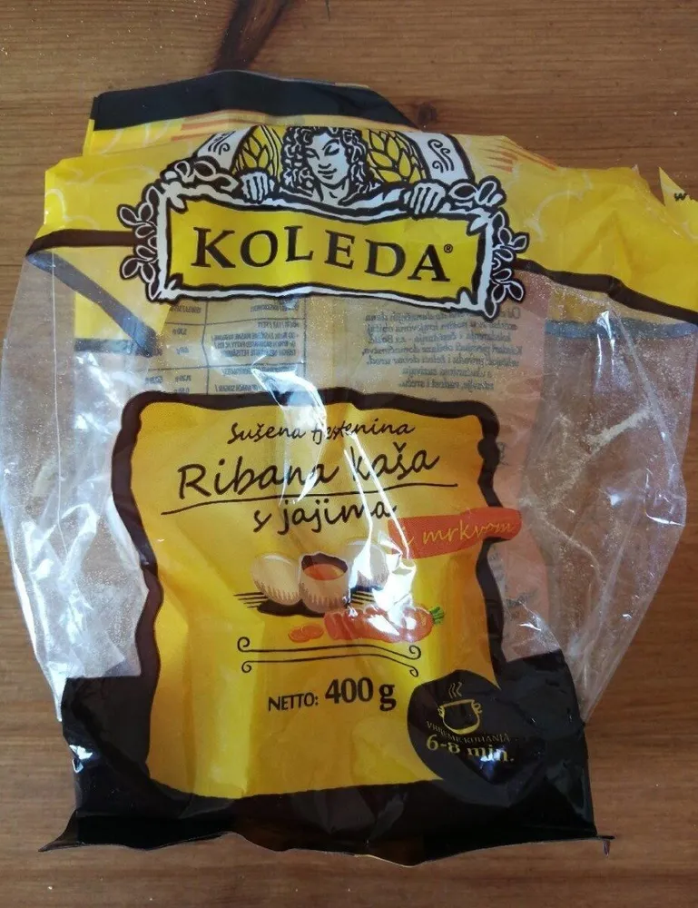 Ribana kaša s jajima i mrkvom