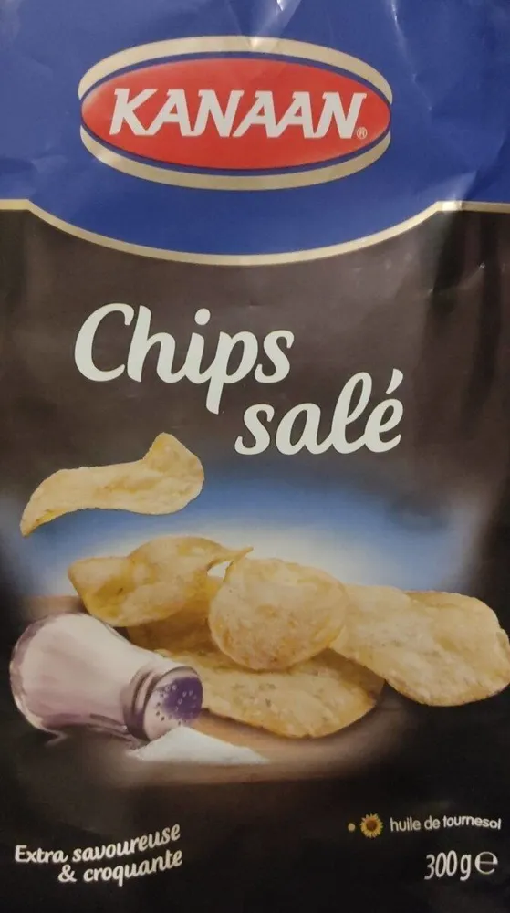 Chips salés