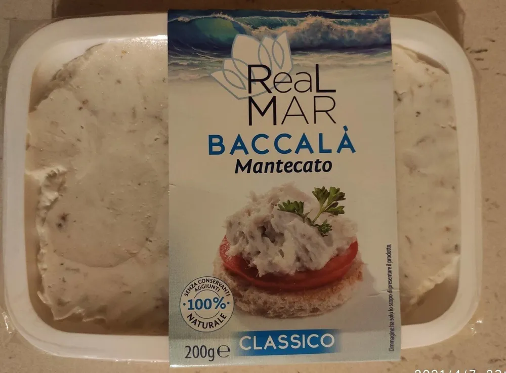 Baccalà mantecato senza aglio