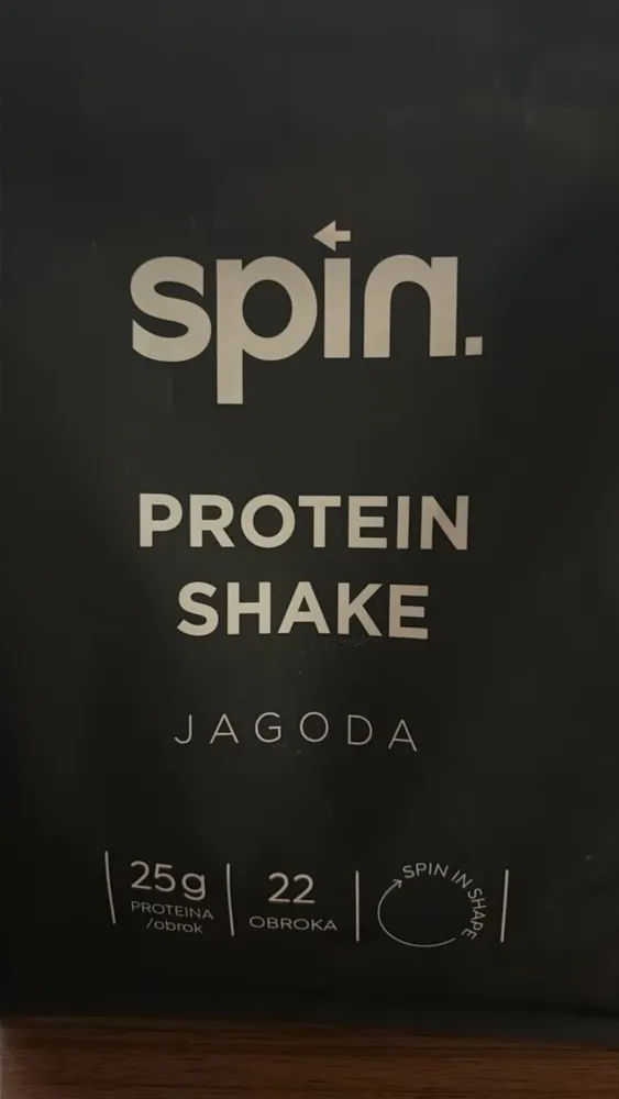 spin. PROTEIN SHAKE JAGODA