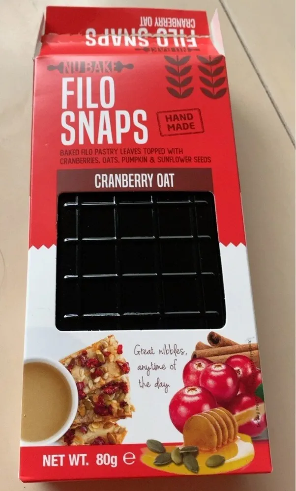 Filo snaps