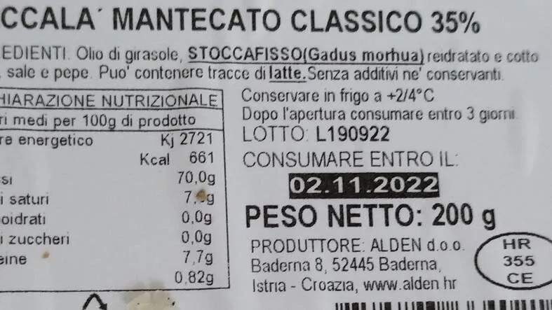 Baccalà mantecato