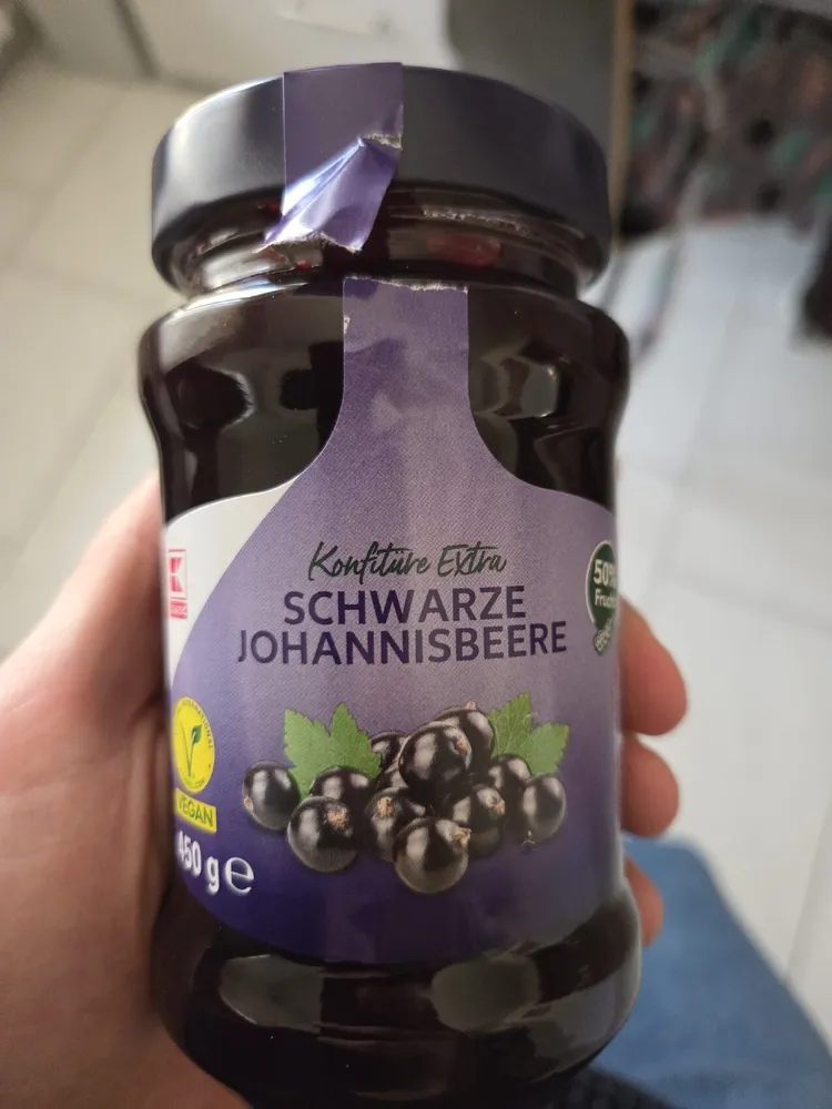 Marmelade schwarz Johannisbeeren