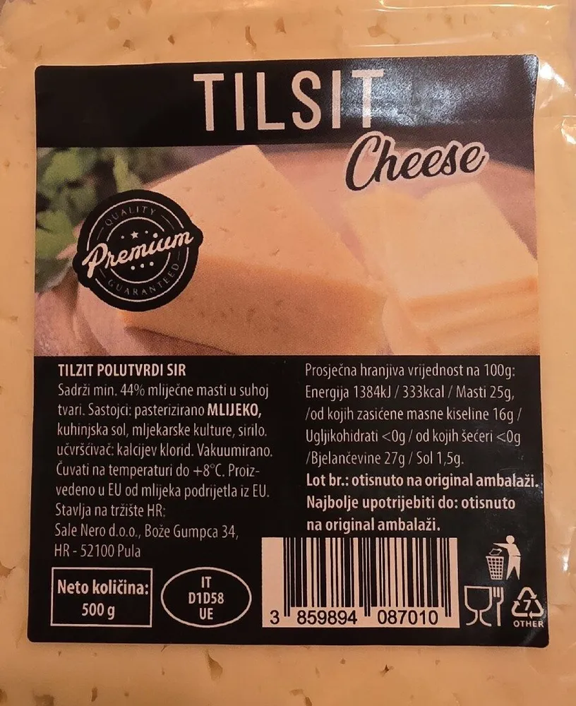 Tilsit Cheese LIDL