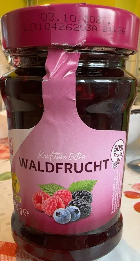 Confiture au fruit des bois