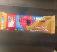 Peanut & raspberries
