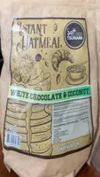 Istant oatmeal white chocolate & coconut
