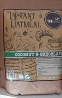 Farina d'avena coconut e chocolate
