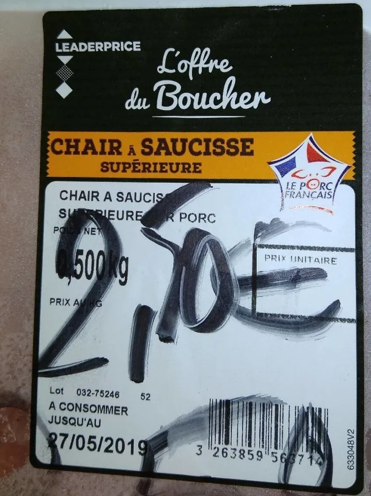 Chair a saucisse