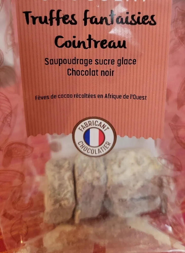 Truffes fantaisies cointreau