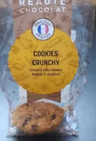 COOKIES CRUNCHY Céréales croustillantes Pépites 3 chocolats