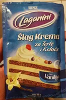 Préparation crème pâtissière à l'arôme de vanille