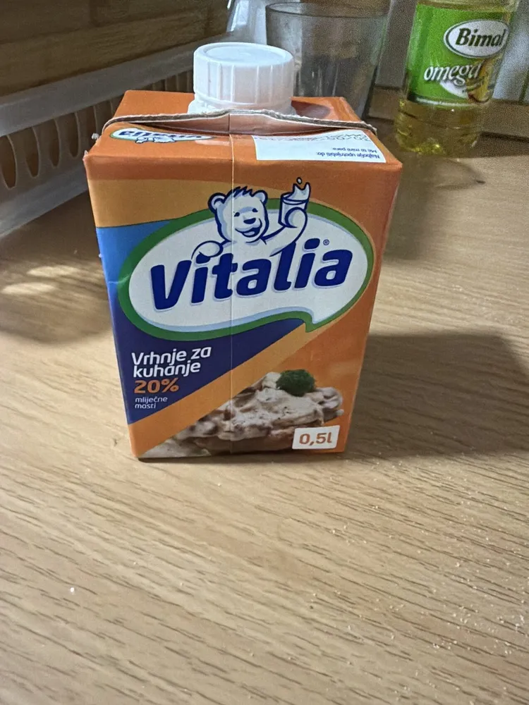 Vrhnje Za Kuhanje 20%