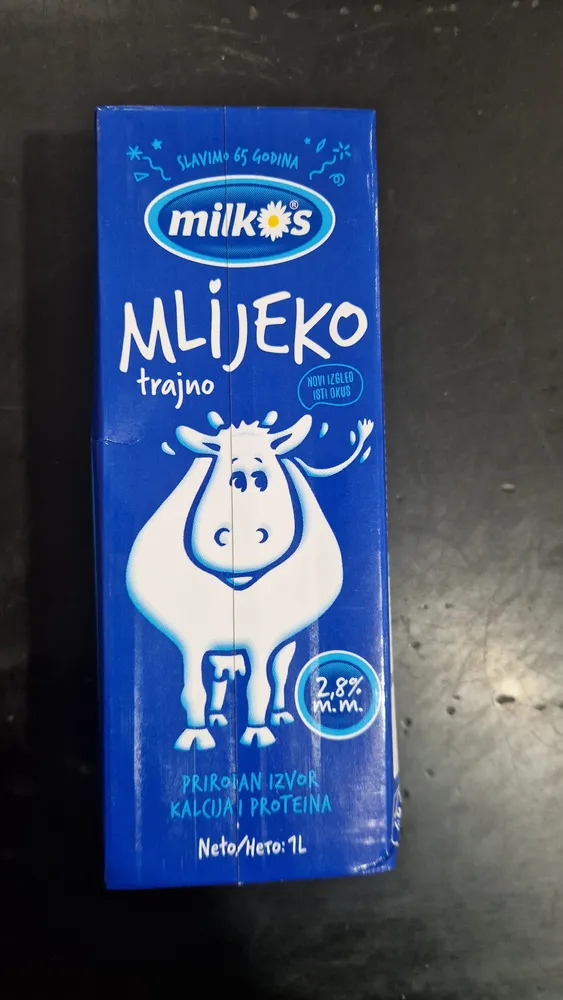 Mlijeko Trajno 2.8%