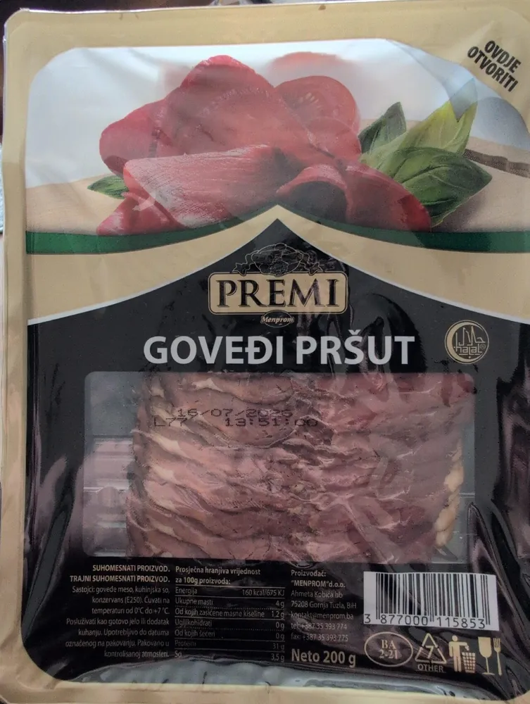Goveđi Prsut