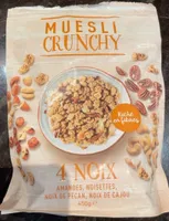 Muesli crunchy 4 noix