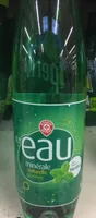 Eau minerale gazeifiee