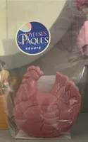 Huguette la poulette chocolat blanc framboise
