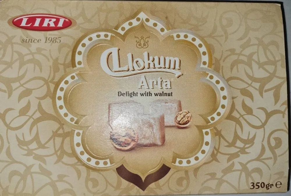 Llokum arta delight With walnut