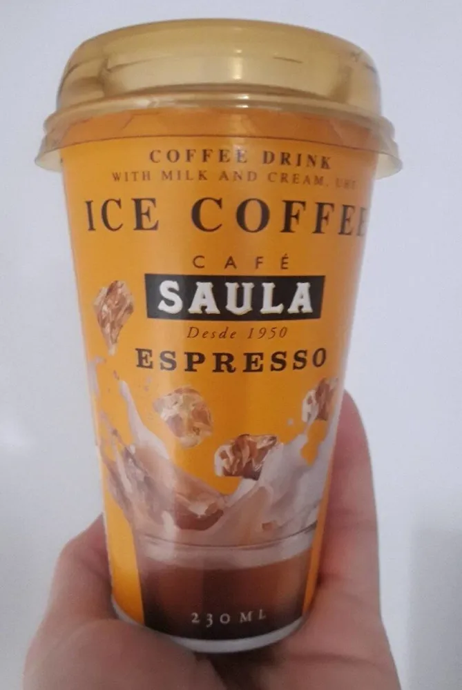 Ice coffe espresso