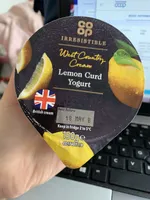 Co-op irresistible West Country cream lemon curd yoghurt