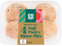 Puff pastry Mince pies