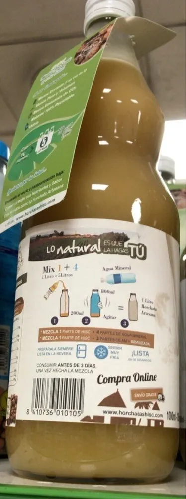 horchata ecologica