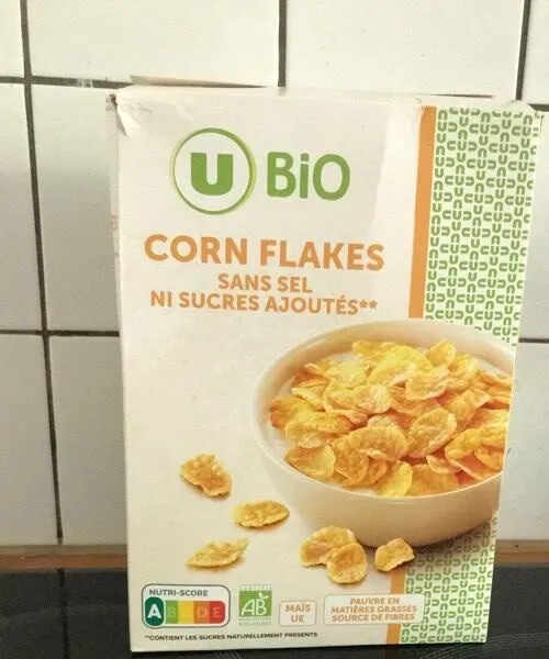 Corn flakes sans sel ni sucre ajoutés