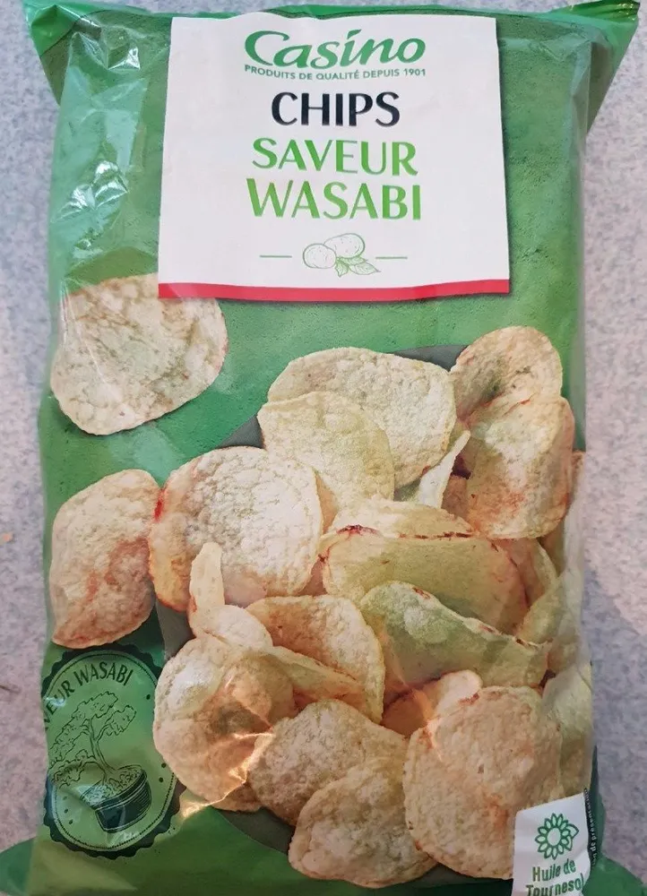 Chips saveur WASABI