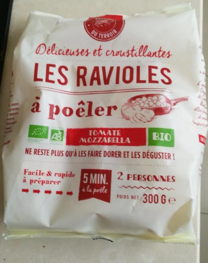 Les ravioles à poêler