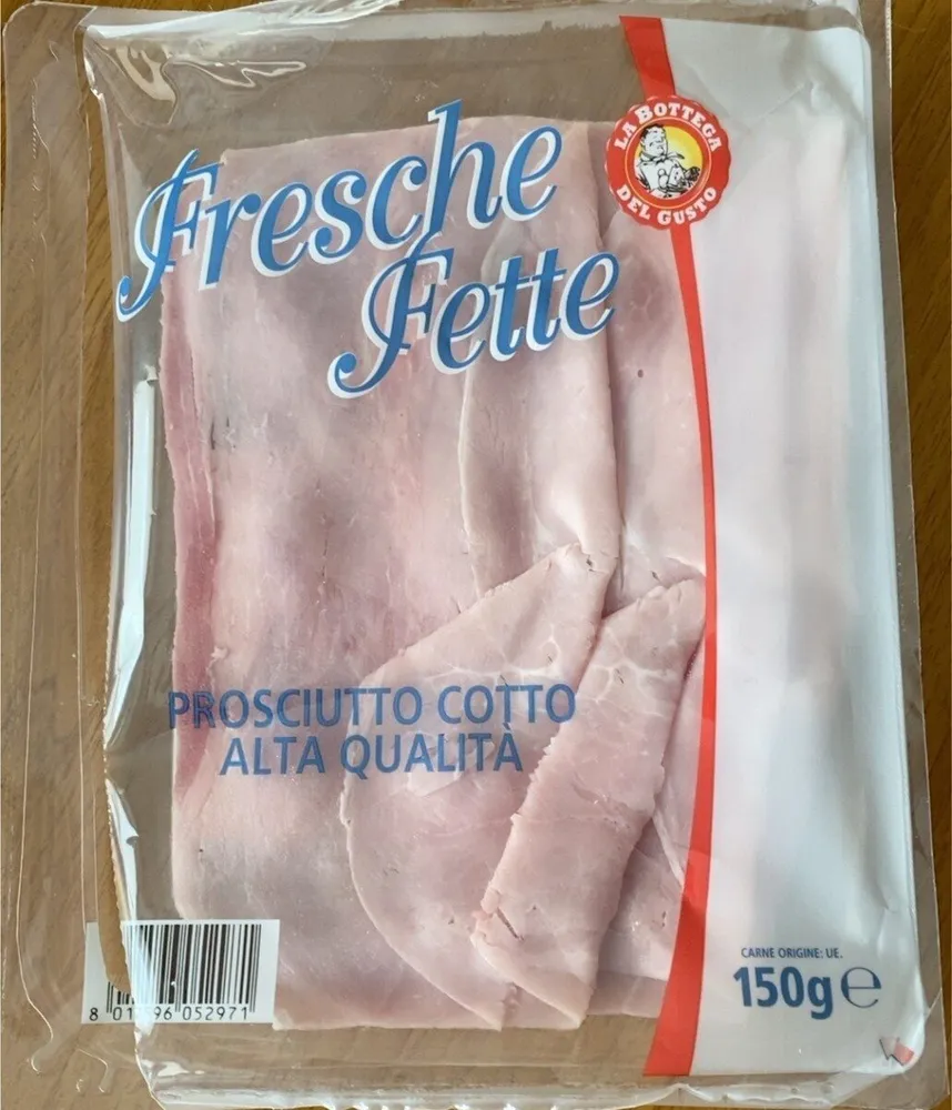 Prosciutto fresche fette