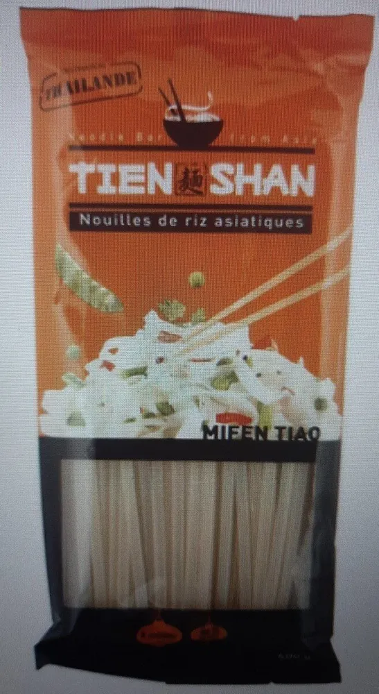 Nouilles de riz asiatiques