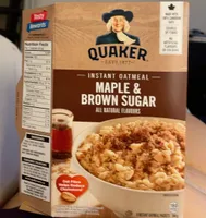 Quaker instant oatmeal