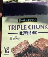 Triple Chunk Brownie
