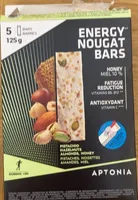 Energy nougat bars