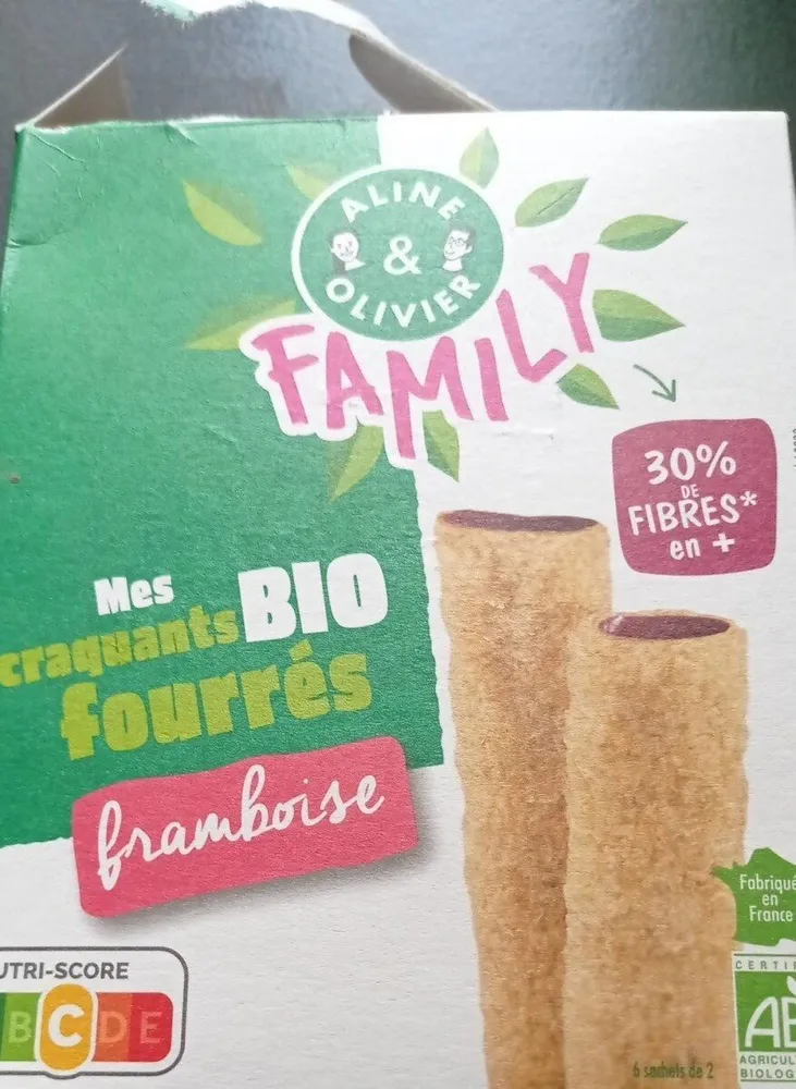Mes craquants bio fourrés