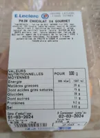 Pain chocolat gourmet
