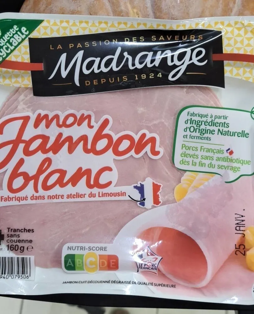 Mon jambon blanc
