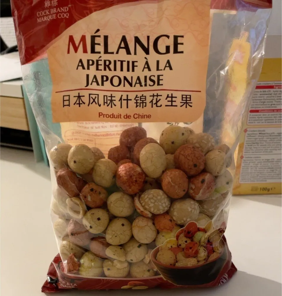 Mélange apéritif à la Japonaise