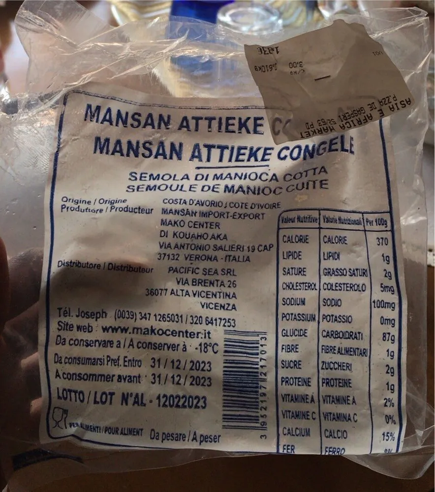 Mansan attieke