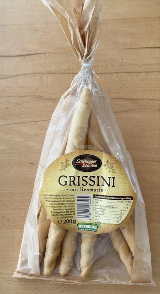 Grissini mit Rosmarin