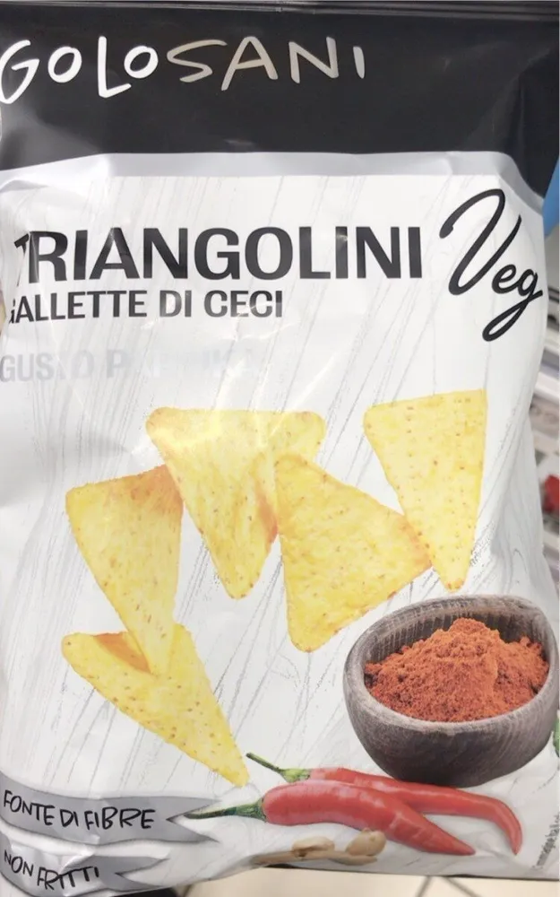 Gallette a base di ceci gusto paprika