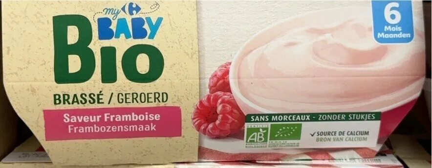 Brassé saveur framboise