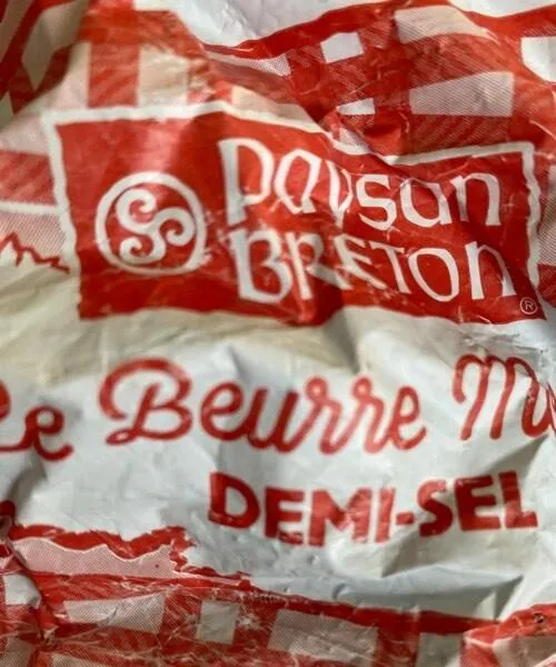 Beurre moulé demi-sel