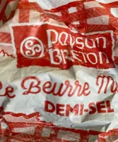Beurre moulé demi-sel